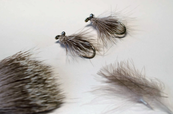 CDC feather and Elk hair CDC feather and Elk hair